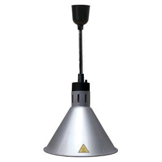 Cs warmhoudlamp chefs heat-02 zilver