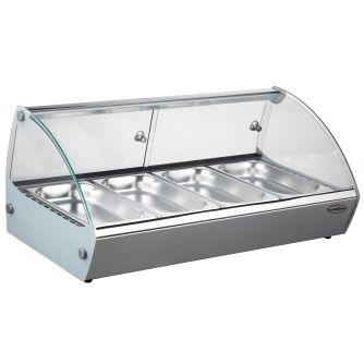 Warmhoudvitrine 4 1/3 gn