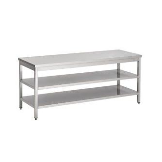 600 werktafel 2 schappen 2700