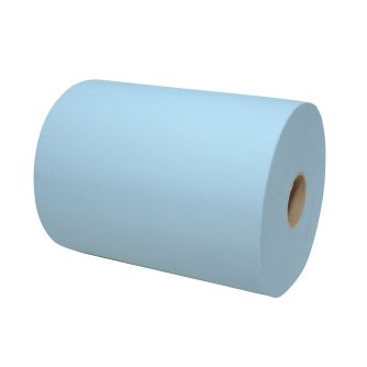 Nordic Sense handdoekrol mini matic XL cellulose blauw - 2 laags - 6 x 165 meter